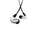 Shure AONIC 215 Casque Avec fil Ecouteurs Appels/Musique Translucide, Blanc - SE215DYWH+UNI-EFS
