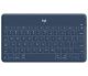 Logitech 920-010060 clavier pour tablette Qwerty Bluetooth Bleu - 920-010060