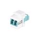 StarTech.com DMFKSLCLCCOUPLER adaptateur de fibres optiques LC 1 pièce(s) Blanc - DMFKSLCLCCOUPLER
