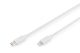 Digitus DB-600109-020-W câble Lightning 2 m Blanc - DB-600109-020-W