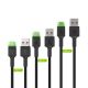 Green Cell KABGCSET01 câble USB 2 m USB A USB C Noir - KABGCSET01