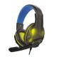 Steelplay HP47 Casque Avec fil Arceau Jouer Noir, Jaune - JVAMUL00136