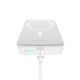 Baseus MAGSAFE MINI AIR WIRELESS POWERBANK 10.000 MAH 20W-BEYAZ banque d'alimentation électrique Lithium Polymère (LiPo) 10000 mAh Blanc - MAGSAFE MINI AIR WIRELESS POWERBANK 10.000 MAH 20W-BEYAZ