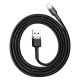 Baseus CALKLF-BG1 câble USB 1 m USB A Noir, Gris - CALKLF-BG1
