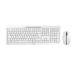 CHERRY Stream Desktop Recharge clavier Souris incluse Universel RF sans fil AZERTY Belge Gris - JD-8560BE-0