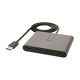 StarTech.com USB32HD4 adaptateur graphique USB 1920 x 1080 pixels Gris - USB32HD4