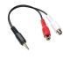 Neklan 2060656 câble audio 15 m 3,5mm 2 x RCA Multicolore - 2060656