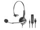 Hamlet HHEADM-UJM écouteur/casque Avec fil Arceau Bureau/Centre d'appels USB Type-A Noir - HHEADM-UJM