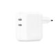 Apple MW2K3ZM/A chargeur d'appareils mobiles Universel Blanc Secteur Intérieure - MW2K3ZM/A