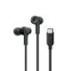Belkin ROCKSTAR Écouteurs Avec fil Ecouteurs Appels/Musique USB Type-C Noir - G3H0002BTBLK