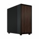 Fractal Design FD-C-NOR1X-01 unité centrale Midi Tower Noir, Charbon de bois - FD-C-NOR1X-01