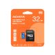ADATA 32GB, microSDHC, Class 10 32 Go UHS-I Classe 10 - AUSDH32GUICL10A1-RA1