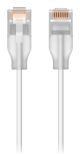 Ubiquiti UACC-Cable-Patch-EL-3M-W câble de réseau Translucide, Blanc Cat6 - UACC-CABLE-PATCH-EL-3M-W
