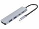 DLH DY-TU5105 hub & concentrateur USB Type-C 5000 Mbit/s Gris - DY-TU5105