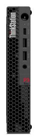 Lenovo ThinkStation P3 Tiny Intel® Core™ i7 i7-14700 32 Go DDR5-SDRAM 1 To SSD NVIDIA T1000 Windows 11 Pro Mini PC Station de travail Noir - 30H0005NFR