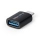 StarTech.com USB31CAADGCP changeur de genre de câble USB Type-C USB Type-A Noir - USB31CAADGCP