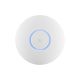 Ubiquiti U6+ point d'accès réseaux locaux sans fil 2402 Mbit/s Blanc Connexion Ethernet, supportant l'alimentation via ce port (PoE) - U6+