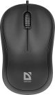 Defender PATCH MS-759 souris Bureau Ambidextre USB Type-A Optique 1000 DPI - 52759