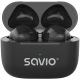 Savio TWS-02 PRO écouteur/casque Écouteurs Sans fil Ecouteurs Musique/Quotidien USB Type-C Bluetooth Noir - TWS-02 PRO
