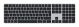 Apple Magic clavier Universel USB + Bluetooth QWERTY Suédois Noir - MXK83S/A