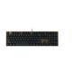 CHERRY KC 200 MX clavier Universel USB QWERTY Anglais Noir, Bronze - G80-3950LIBEU-2