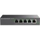 Grandstream Networks GWN7700P commutateur réseau Non-géré Gigabit Ethernet (10/100/1000) Connexion Ethernet, supportant l'alimentation via ce port (PoE) Noir - GWN7700P