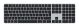Apple Magic clavier Universel USB + Bluetooth QWERTY Anglais Noir - MXK83Z/A