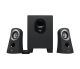 Logitech 980-000447 set d'enceintes 25 W PC Noir 2.1 canaux 5 W - 980-000447
