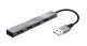 Trust Halyx USB 2.0 480 Mbit/s Aluminium - 23786