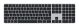 Apple Magic clavier Universel USB + Bluetooth QWERTZ Allemand Noir - MXK83D/A