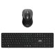 Port Designs 900907RFR clavier Souris incluse Maison Bluetooth AZERTY Français Noir - 900907RFR
