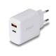 Lindy 73428 chargeur d'appareils mobiles Universel Blanc Secteur Charge rapide Intérieure - 73428