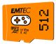 Emtec Gaming 512 Go MicroSDXC UHS-I - ECMSDM512GXCU3G